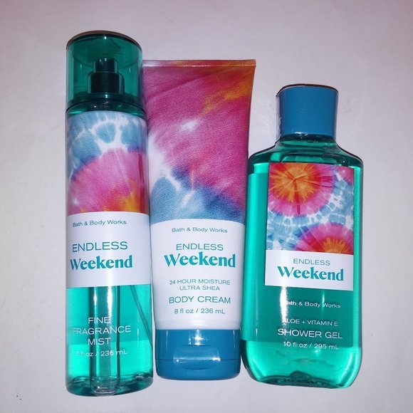 Set of 3 Bath and Body Works Cream‎ Spray Gel